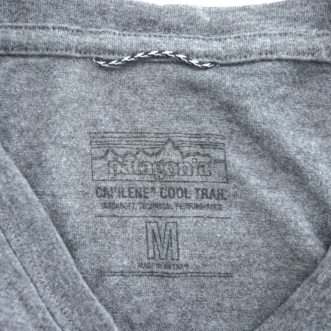 Patagonia キャプリーン CAPILENE クール トレイル Tシャツ M グレー