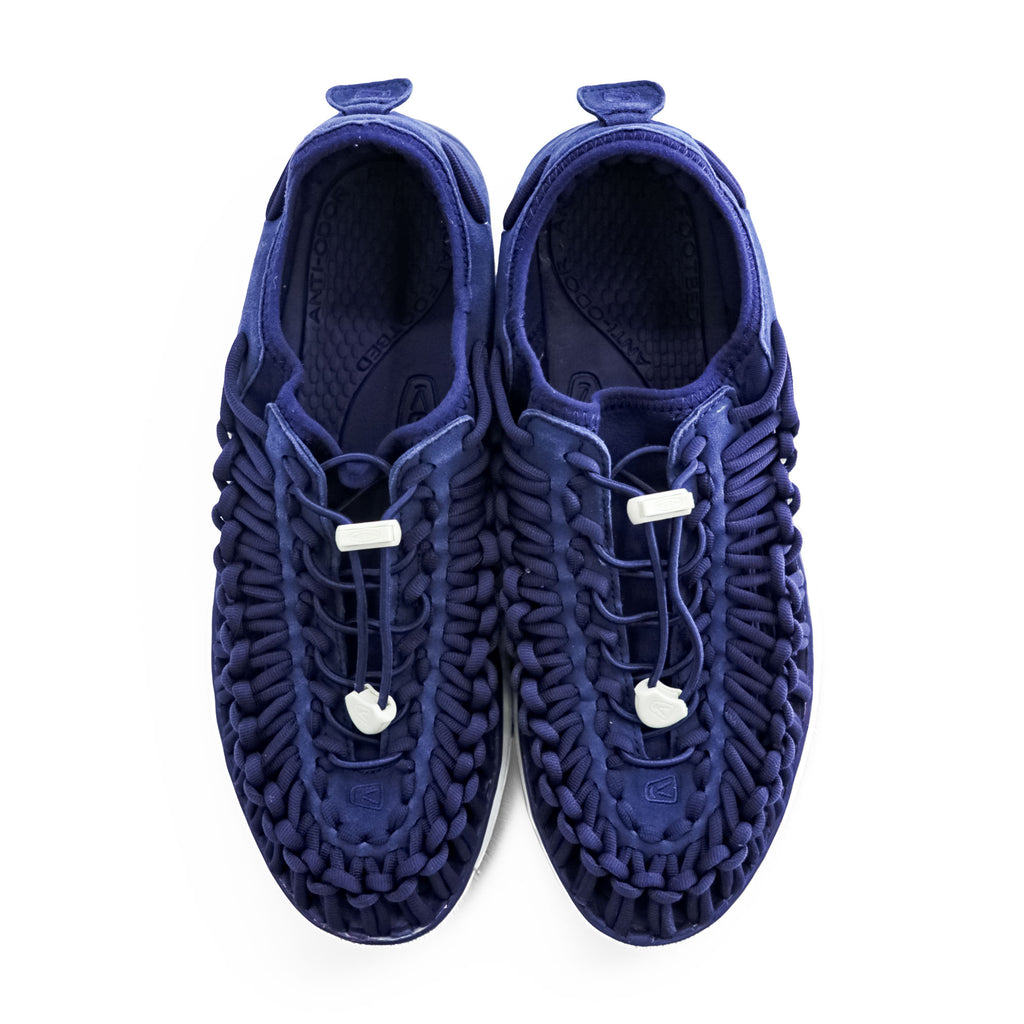 KEEN ユニーク UNEEK O2 スニーカー サンダル 27cm ネイビー ホワイト 1018716