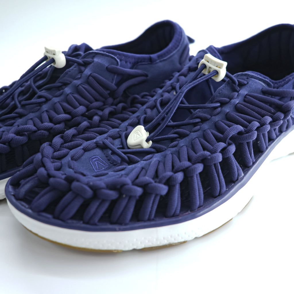 KEEN ユニーク UNEEK O2 スニーカー サンダル 27cm ネイビー ホワイト 1018716