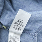 Ralph Lauren Chambray Long-Sleeve Button-Down Shirt, Size XL and up, Blue, Small Pony Logo Embroidery, Classic Fit