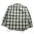 Carhartt Flannel Long-Sleeve Shirt, Size XL, Gray, White, Checked, Big Size, Original Fit, 104451
