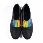 Hender Scheme レインブーツ PARALLEL/FRONT GORE レインボー 27cm ~ 27.5cm マルチカラー ブラック 防水 RAINBOW size:5