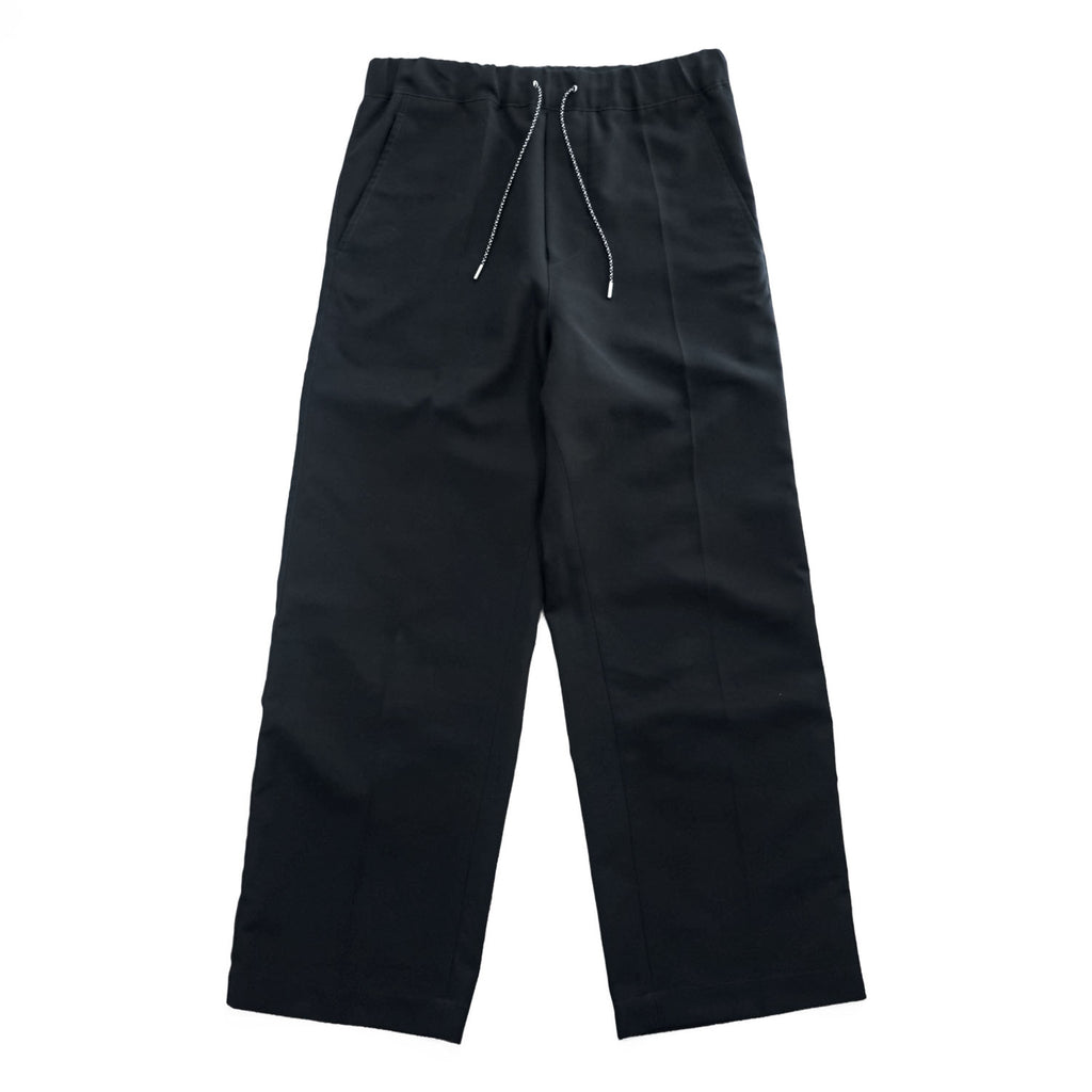 OAMC ワイドストレート イージーパンツ BASE PANT NEW DRAWCORD ブラック ドローコード ブルガリア製 23E28OAU48