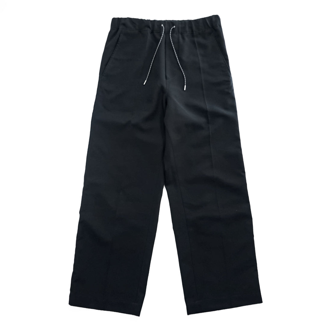 OAMC ワイドストレート イージーパンツ BASE PANT NEW DRAWCORD ブラック ドローコード ブルガリア製 23E28OAU48