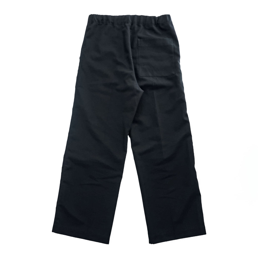 OAMC ワイドストレート イージーパンツ BASE PANT NEW DRAWCORD ブラック ドローコード ブルガリア製 23E28OAU48