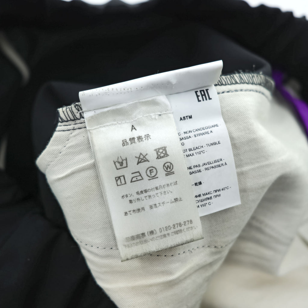 OAMC ワイドストレート イージーパンツ BASE PANT NEW DRAWCORD ブラック ドローコード ブルガリア製 23E28OAU48