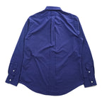 Ralph Lauren Long-Sleeve Button-Down Shirt, Size XL Navy, Small Pony Logo Embroidery, Slim Fit, Performance, Dry-Resistant