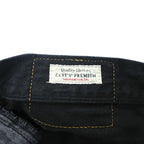 Levi's ビッグE 501 ブラック デニムパンツ ジーンズ 32 x 32 レザーパッチ ボタンフライ PREMIUM 00501-0165