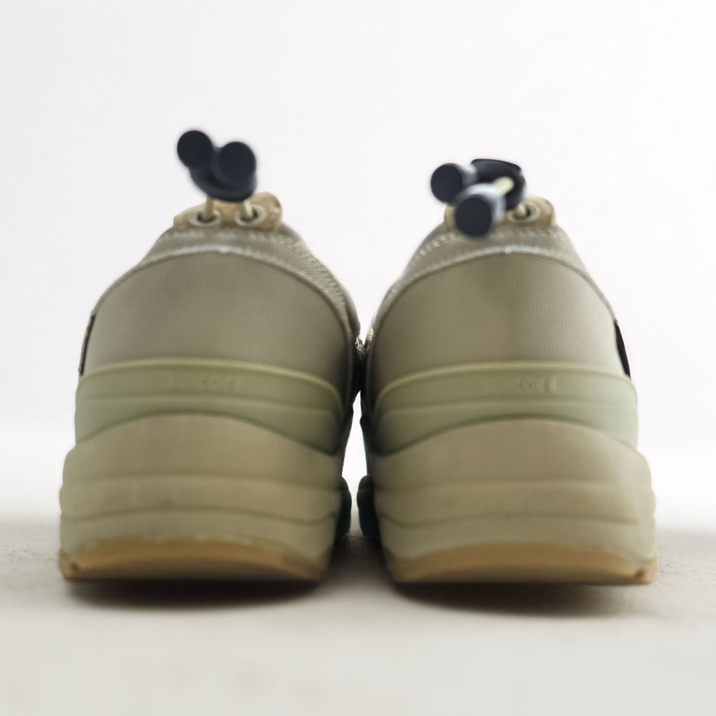 South2 West8 × SUICOKE スリッポン シューズ PEPPER-Ev 中綿 スニーカー 27cm ベージュ 防水 透湿 ドローコード