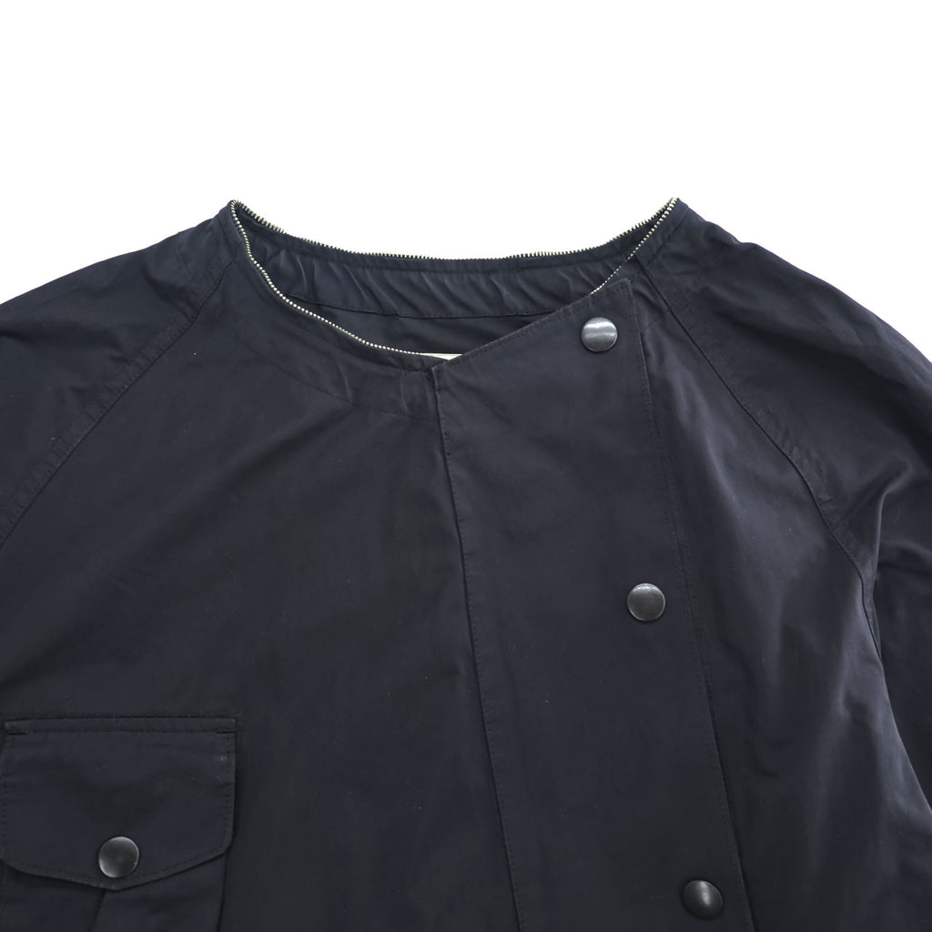 YOKE Japan Made Military Jump Suit Size L, Black Detachable Hoodie Belt Included YK23FW0532A0