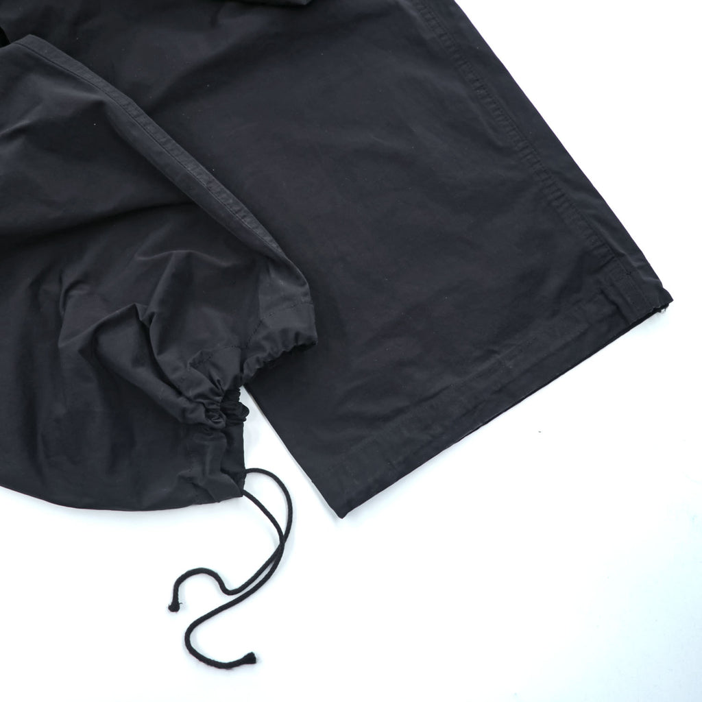 YOKE Japan Made Military Jump Suit Size L, Black Detachable Hoodie Belt Included YK23FW0532A0