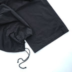 YOKE Japan Made Military Jump Suit Size L, Black Detachable Hoodie Belt Included YK23FW0532A0