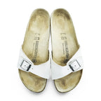 BIRKENSTOCK Made in Germany Madrid Sandals US8.5 White, Brown