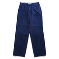 Levi Strauss 90s Vintage Japan Made Denim Trousers Slacks Pants L Indigo Blue 2-Tuck Pleated OFFICER 24417-12