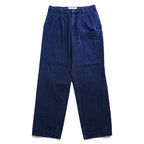 Levi Strauss 90s Vintage Japan Made Denim Trousers Slacks Pants L Indigo Blue 2-Tuck Pleated OFFICER 24417-12