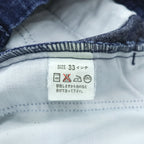 Levi Strauss 90s Vintage Japan Made Denim Trousers Slacks Pants L Indigo Blue 2-Tuck Pleated OFFICER 24417-12