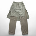 Leh 日本製 レイヤード スウェット イージーパンツ Sweat Layered Easy Pants M ベージュ LEH-1031