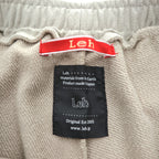 Leh 日本製 レイヤード スウェット イージーパンツ Sweat Layered Easy Pants M ベージュ LEH-1031