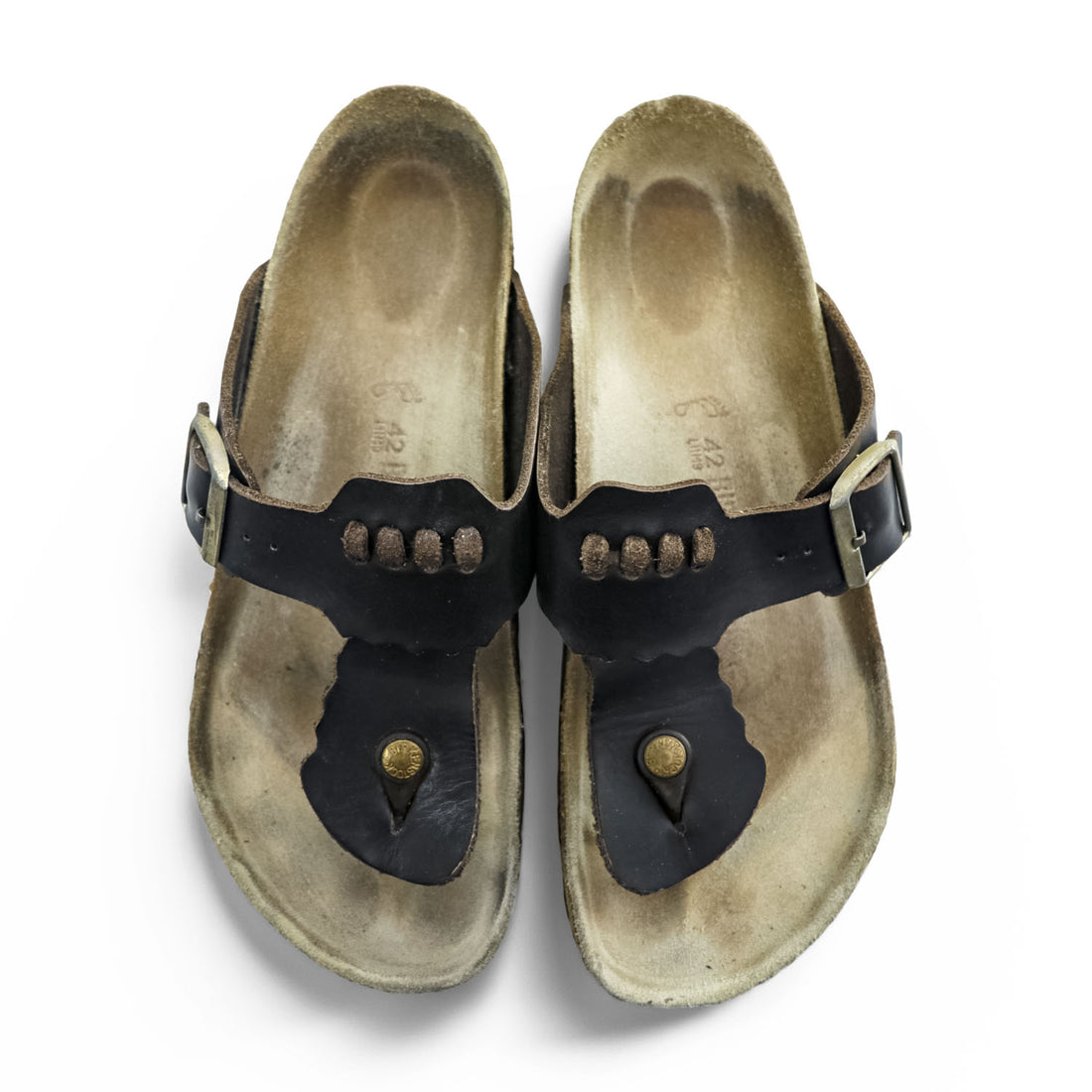BIRKENSTOCK ドイツ製 Ramses ラムぜス トングサンダル 27cm ブラウン EVAソール