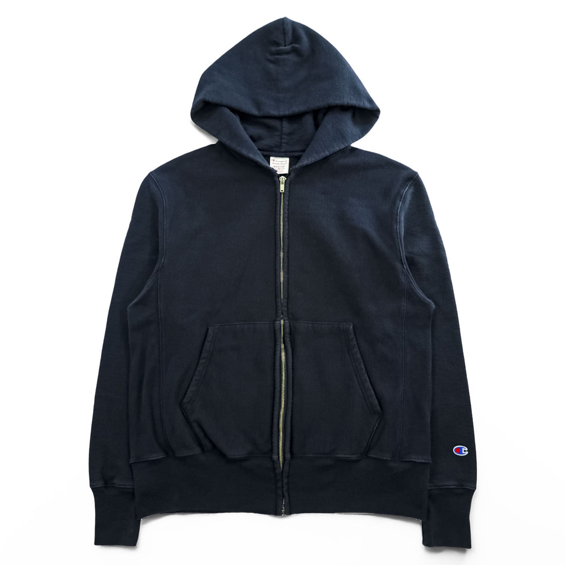 Champion リバースウィーブ REVERSE WEAVE IDEALジップパーカー L ダークネイビー 裏起毛
