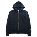 Champion Reverse Weave Full Zip Hoodie Navy Blue Medium Made in El Salvador IDEAL Zip Fleece