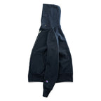 Champion Reverse Weave Full Zip Hoodie Navy Blue Medium Made in El Salvador IDEAL Zip Fleece