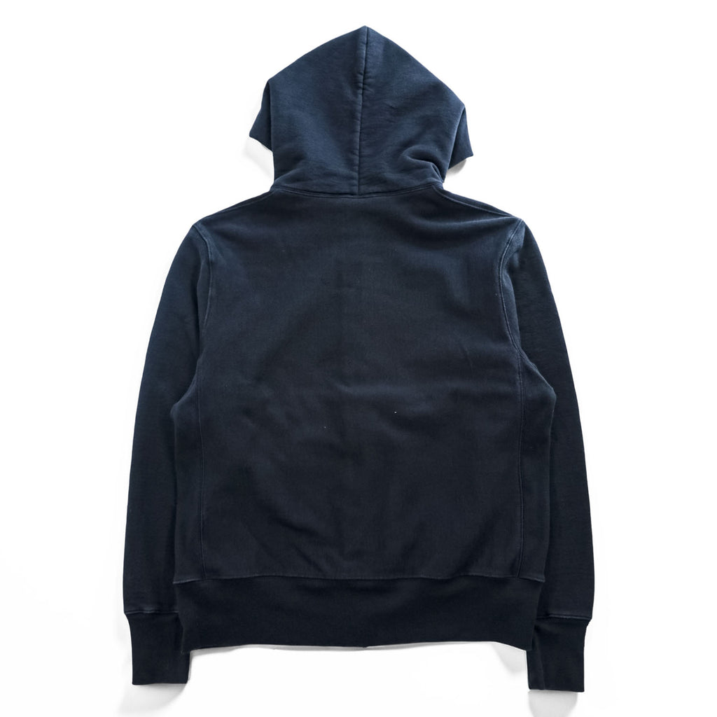 Champion Reverse Weave Full Zip Hoodie Navy Blue Medium Made in El Salvador IDEAL Zip Fleece