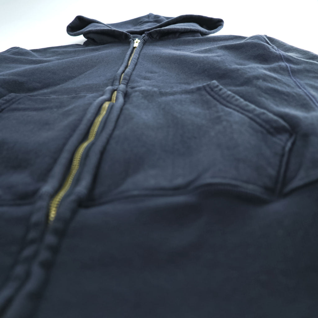 Champion Reverse Weave Full Zip Hoodie Navy Blue Medium Made in El Salvador IDEAL Zip Fleece