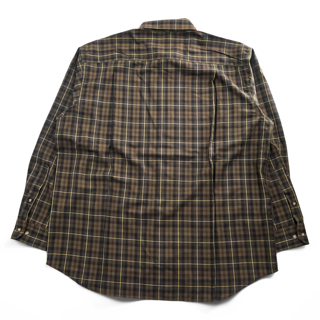 PENDLETON 長袖 ウール チェックシャツ XXL ブラウン SIR PENDLETON フランネル ボタンダウン