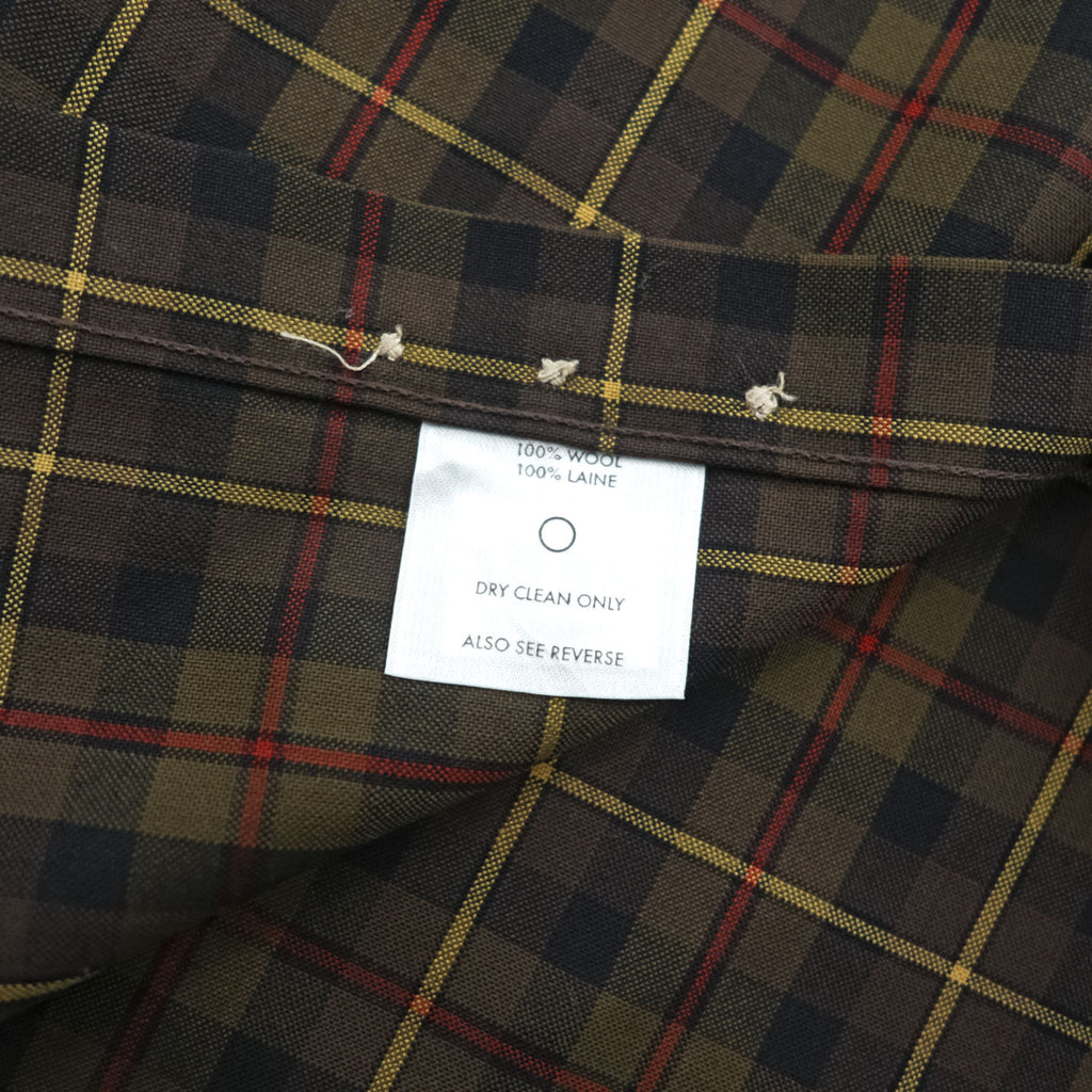 PENDLETON 長袖 ウール チェックシャツ XXL ブラウン SIR PENDLETON フランネル ボタンダウン