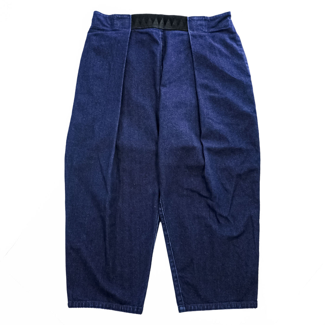 KAPITAL Japan Made Wide Pants XL Indigo Blue 12oz Broken Denim Easy Beach GOPants K1903LP024