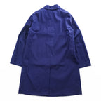 MACKINTOSH Genuine Handmade Bonded Cotton Rain Coat Blue Purple Made in Scotland Size 40