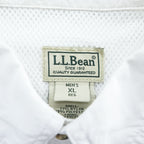 L.L.Bean Fishing Long-Sleeve Button-Down Shirt XL White Mesh PD24