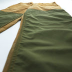 Vintage 80s USA MADE SAFTBAK Hunting Brush Pants Brown Duck Canvas Green Nylon Double Knee Made in USA