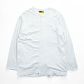 HURRAY HURRAY 日本製 長袖 ロングスリーブ Tシャツ 再構築 リメイク ロンTee L ホワイト H1604-2