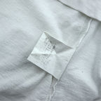 HURRAY HURRAY 日本製 長袖 ロングスリーブ Tシャツ 再構築 リメイク ロンTee L ホワイト H1604-2
