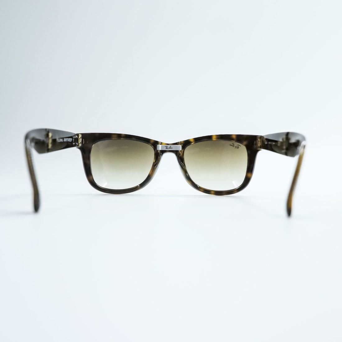 Ray-Ban folding wayfarer, sunglasses, brown,  tortoiseshell, RB4105 710/51 50_22 2N Italian-made