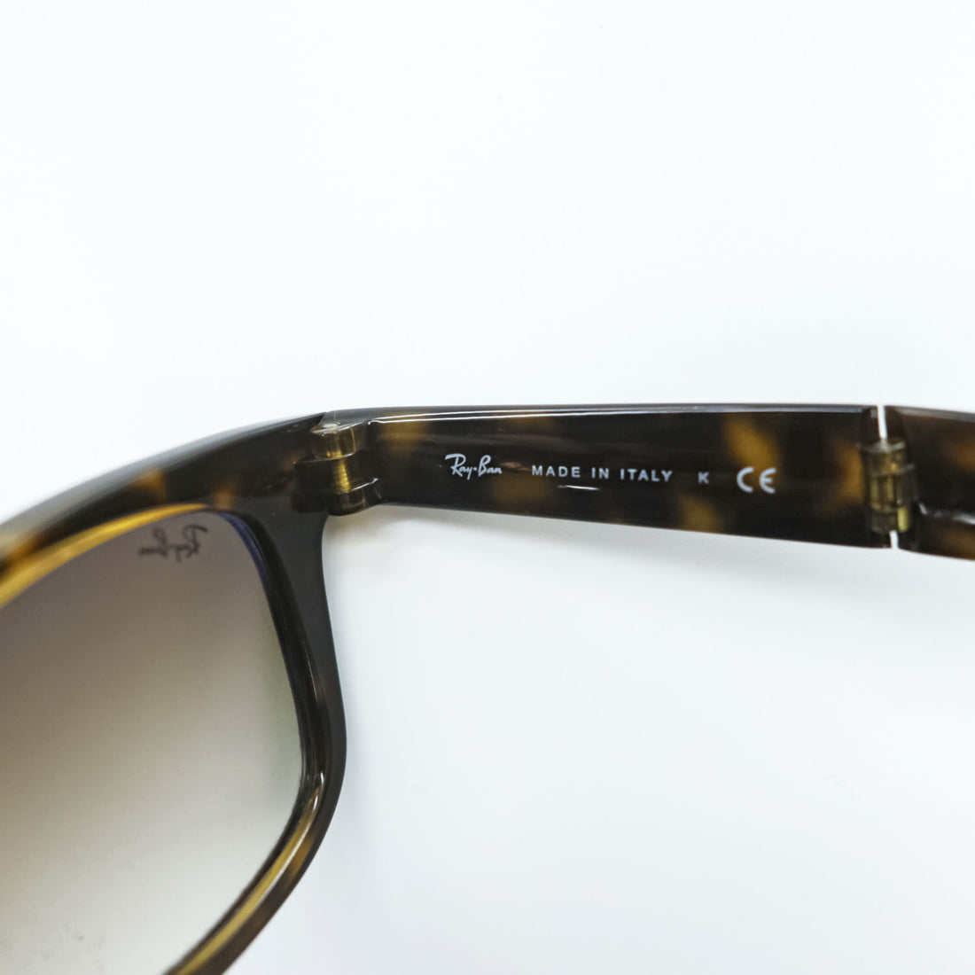 Ray-Ban folding wayfarer, sunglasses, brown,  tortoiseshell, RB4105 710/51 50_22 2N Italian-made