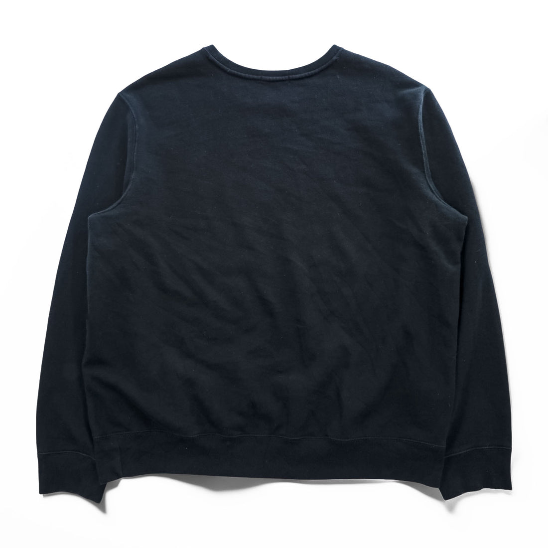 Polo Ralph Lauren 前V スウェット トレーナー 2XL ブラック コットン スモールポニー ロゴ 刺繍