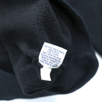 Polo Ralph Lauren 前V スウェット トレーナー 2XL ブラック コットン スモールポニー ロゴ 刺繍
