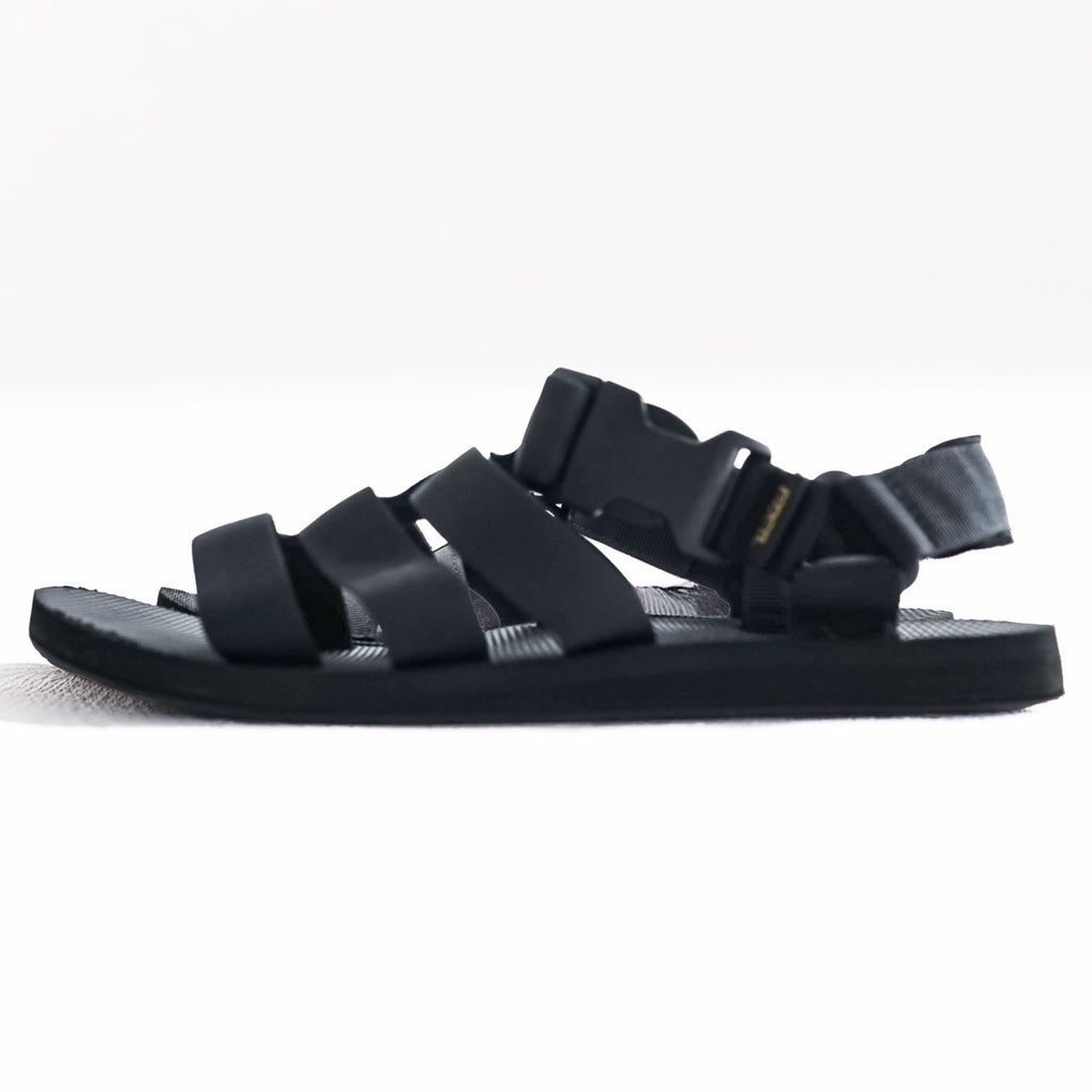 Teva Sandals US9 Black ORIGINAL DORADO SESAME Gladiator Lightweight 1110640