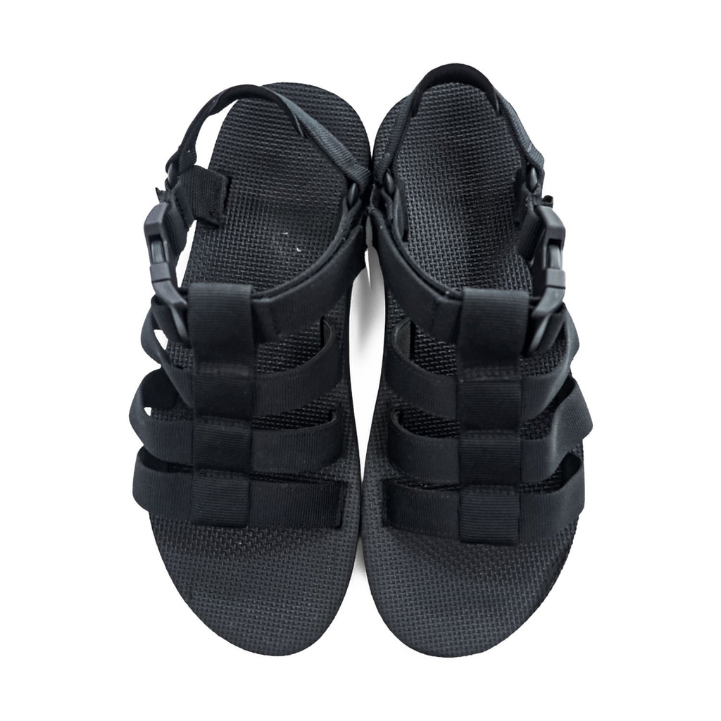 Teva Sandals US9 Black ORIGINAL DORADO SESAME Gladiator Lightweight 1110640