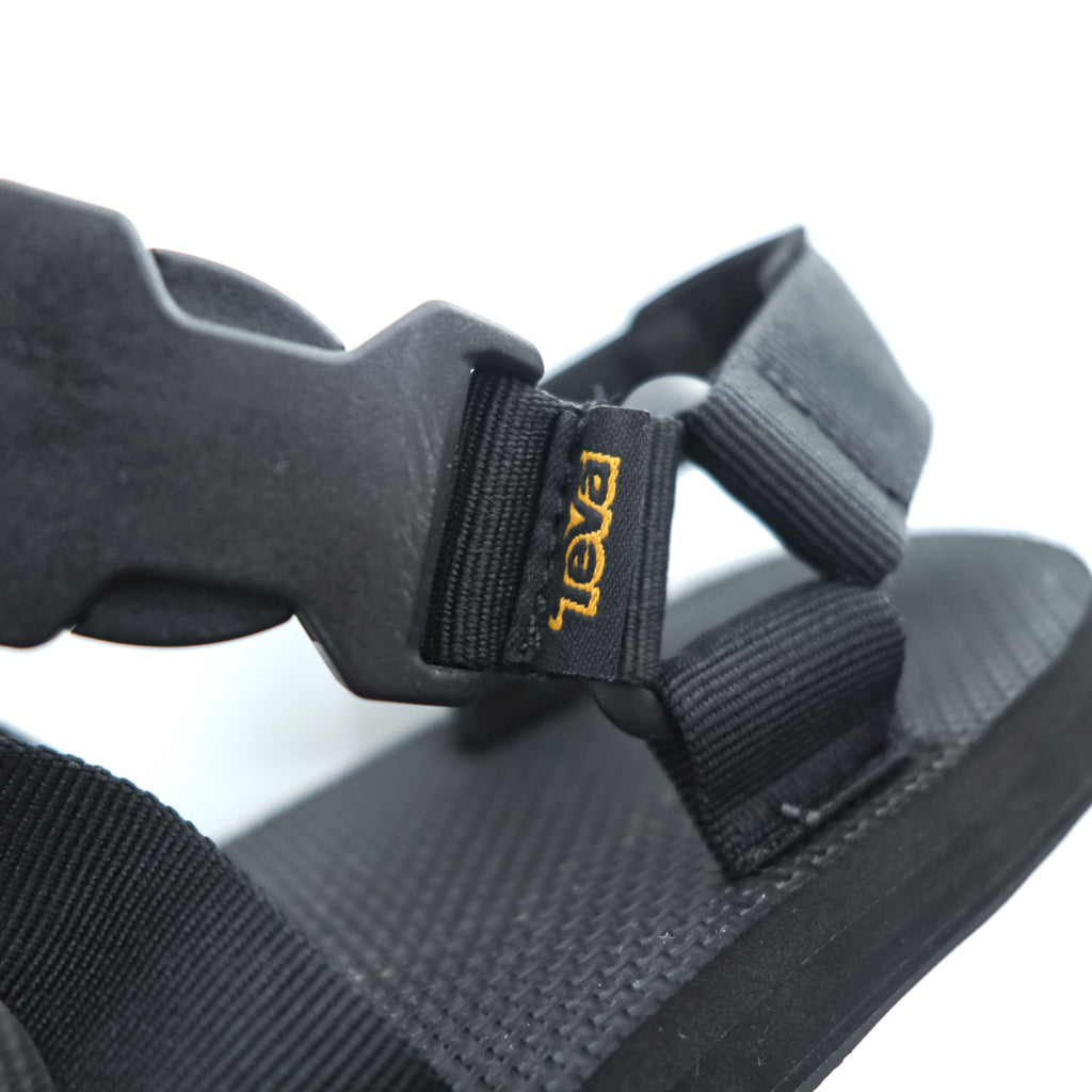 Teva Sandals US9 Black ORIGINAL DORADO SESAME Gladiator Lightweight 1110640