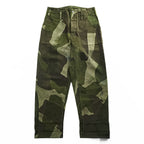Nigel Cabourn ミリタリー ワークパンツ CLASSIC DENISON PANT 32 カーキ カモフラ キャンバス シンチバック 80350050013 日本製