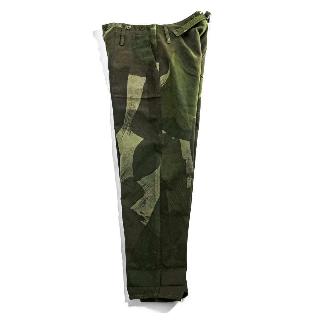 Nigel Cabourn ミリタリー ワークパンツ CLASSIC DENISON PANT 32 カーキ カモフラ キャンバス シンチバック 80350050013 日本製