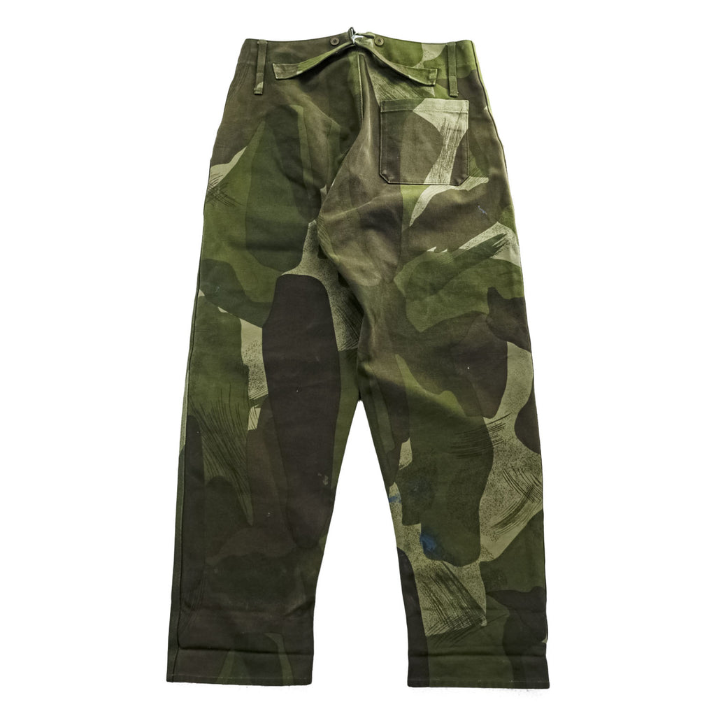 Nigel Cabourn ミリタリー ワークパンツ CLASSIC DENISON PANT 32 カーキ カモフラ キャンバス シンチバック 80350050013 日本製