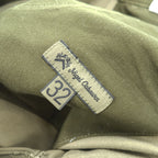 Nigel Cabourn ミリタリー ワークパンツ CLASSIC DENISON PANT 32 カーキ カモフラ キャンバス シンチバック 80350050013 日本製