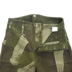 Nigel Cabourn ミリタリー ワークパンツ CLASSIC DENISON PANT 32 カーキ カモフラ キャンバス シンチバック 80350050013 日本製