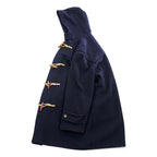 Polo Ralph Lauren 90年代 USA製 ヴィンテージ ダッフルコート L ネイビー メルトンウール チンストラップ