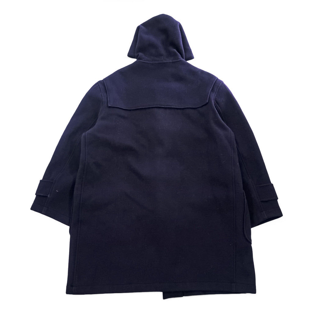 Polo Ralph Lauren 90年代 USA製 ヴィンテージ ダッフルコート L ネイビー メルトンウール チンストラップ